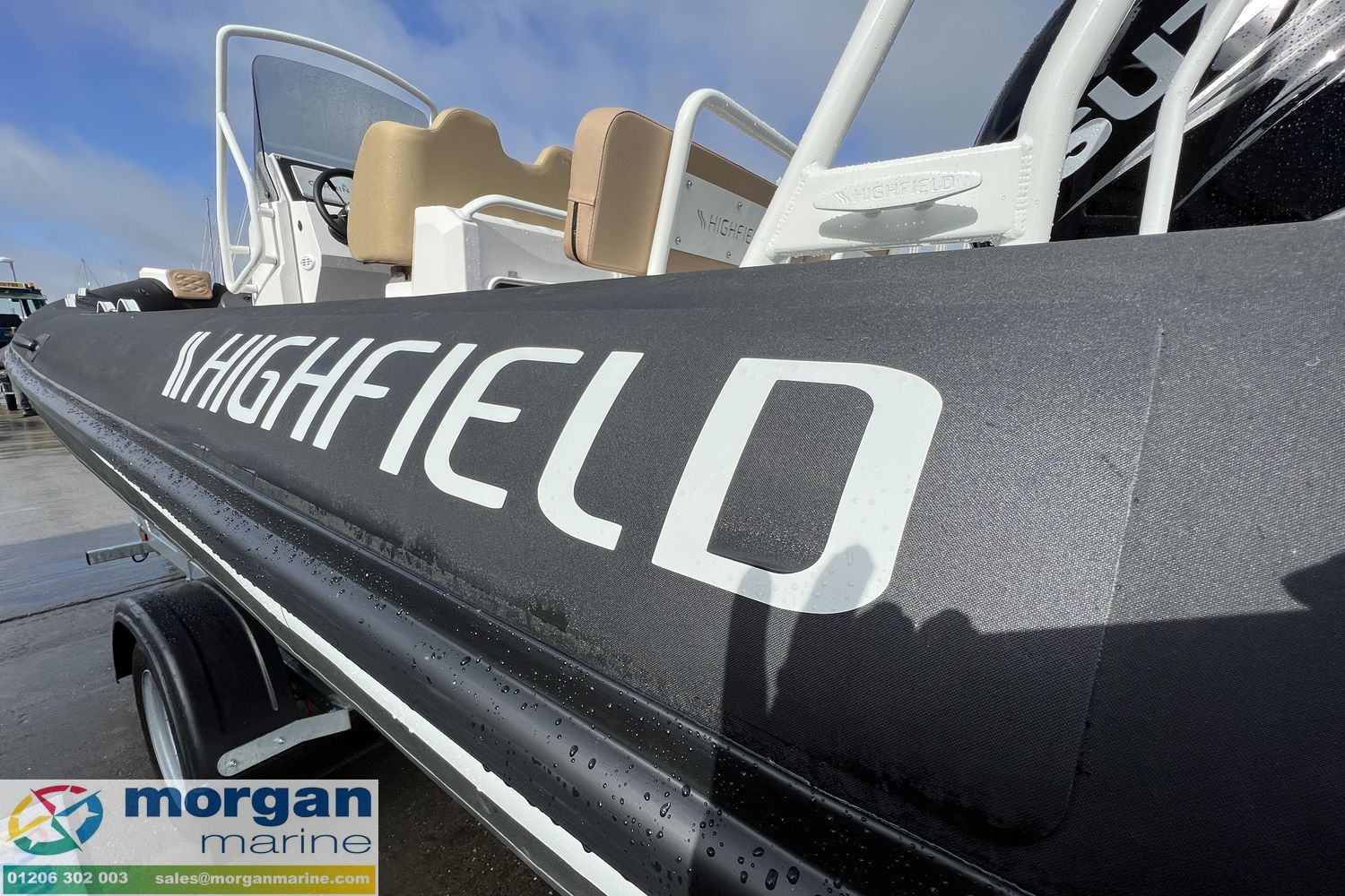 Highfield Sport 660 Hypalon – With Honda BF150 XRU