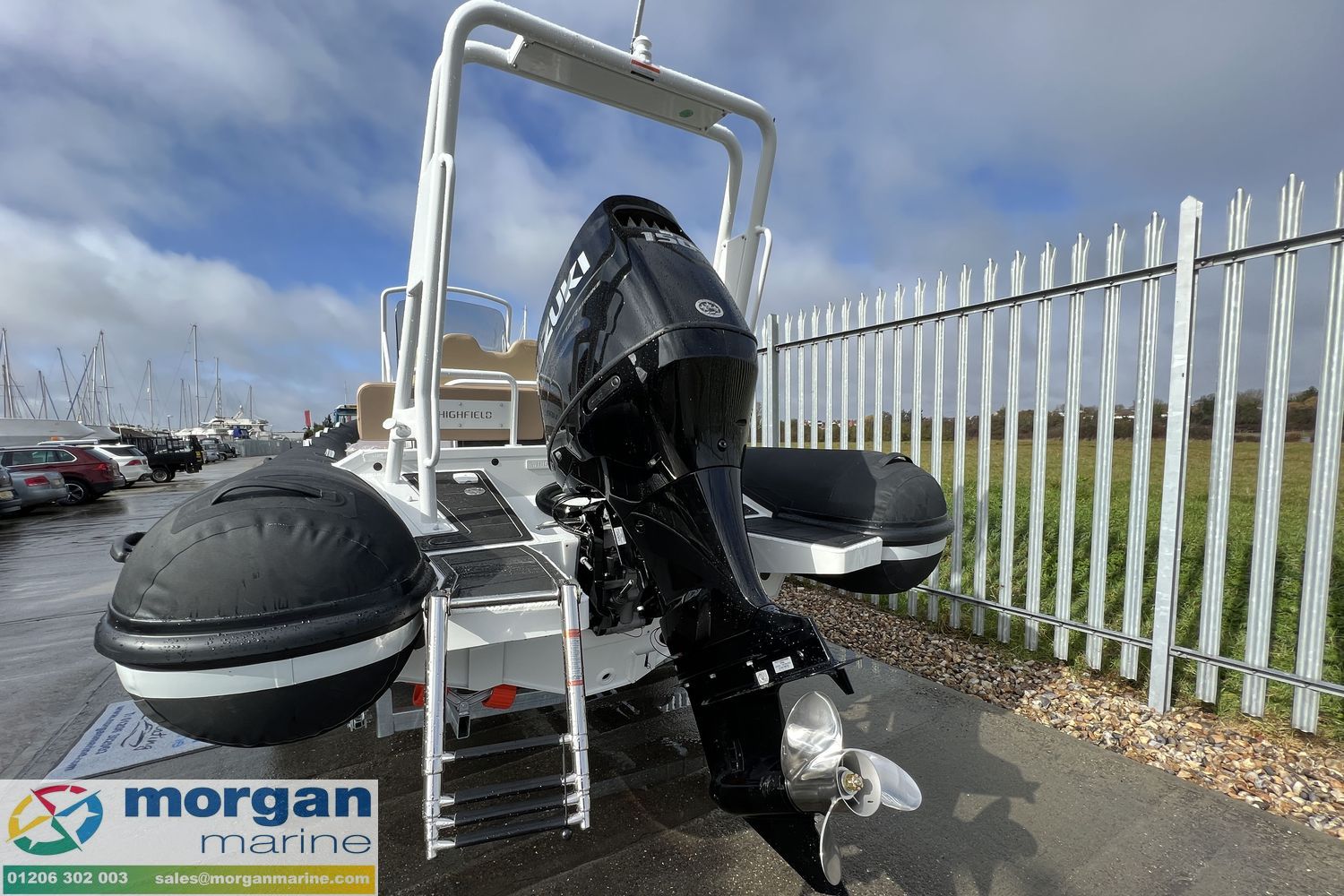 Highfield Sport 660 Hypalon – With Honda BF150 XRU