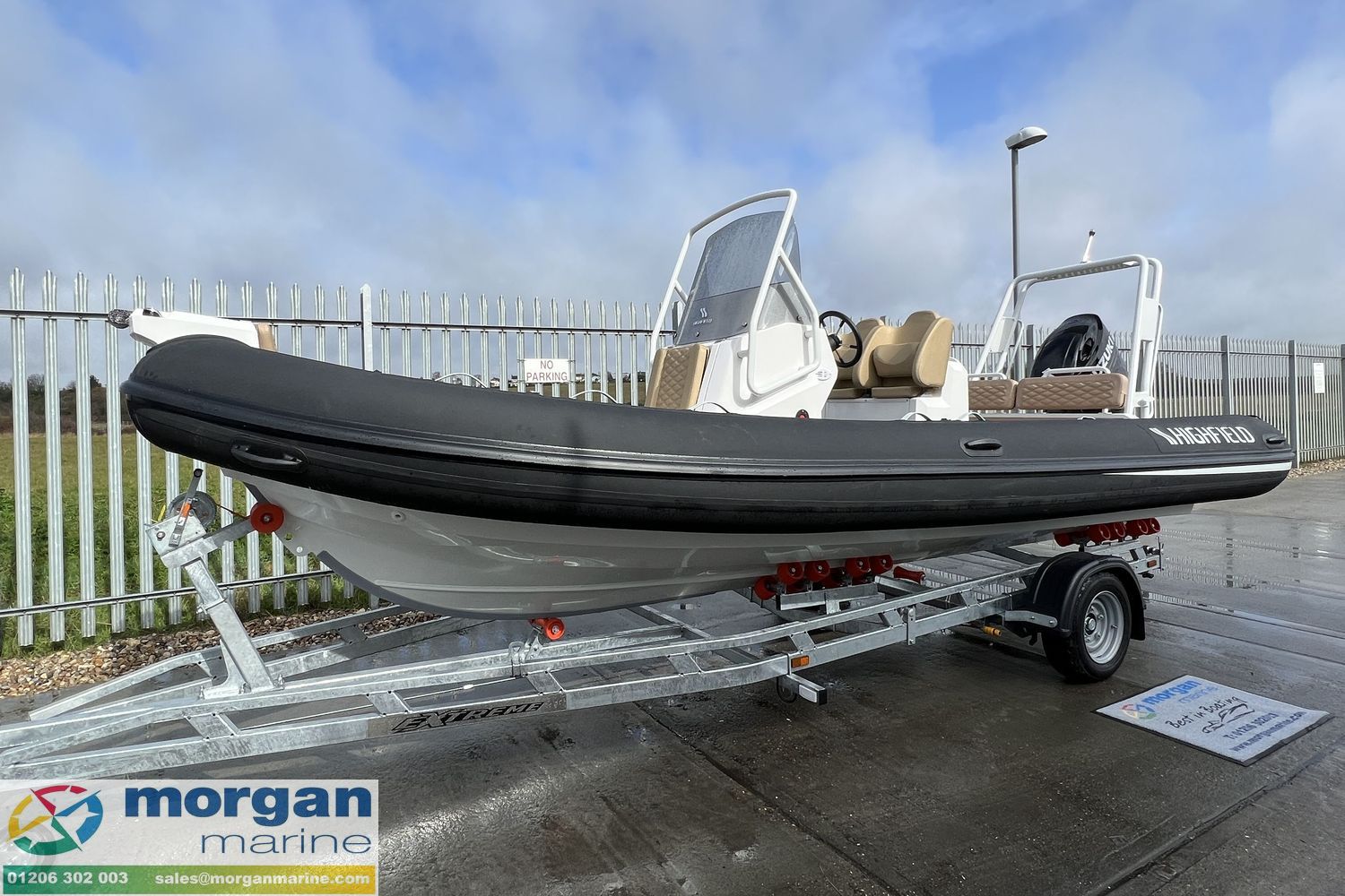Highfield Sport 660 Hypalon – With Honda BF150 XRU