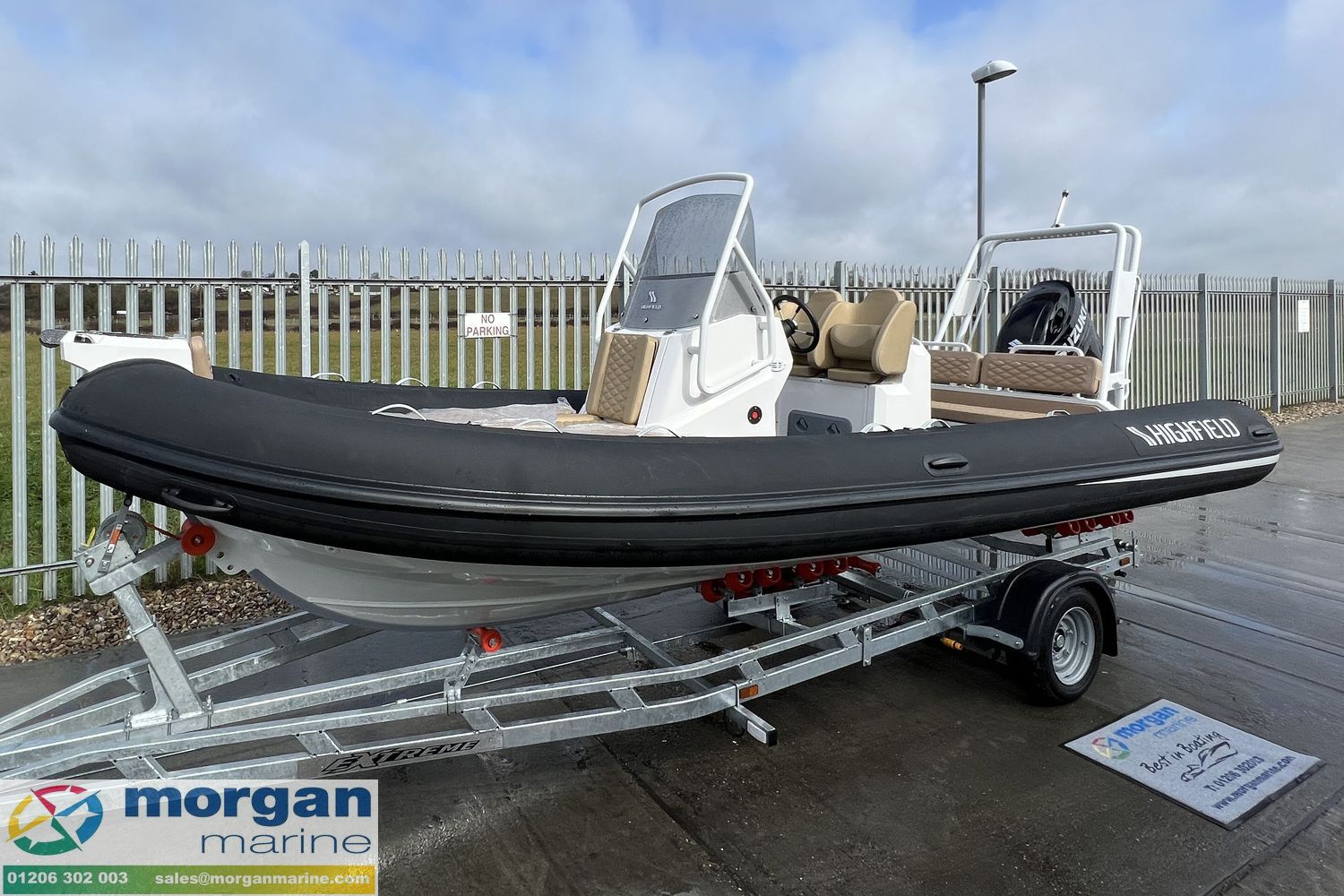 Highfield Sport 660 Hypalon – With Honda BF150 XRU