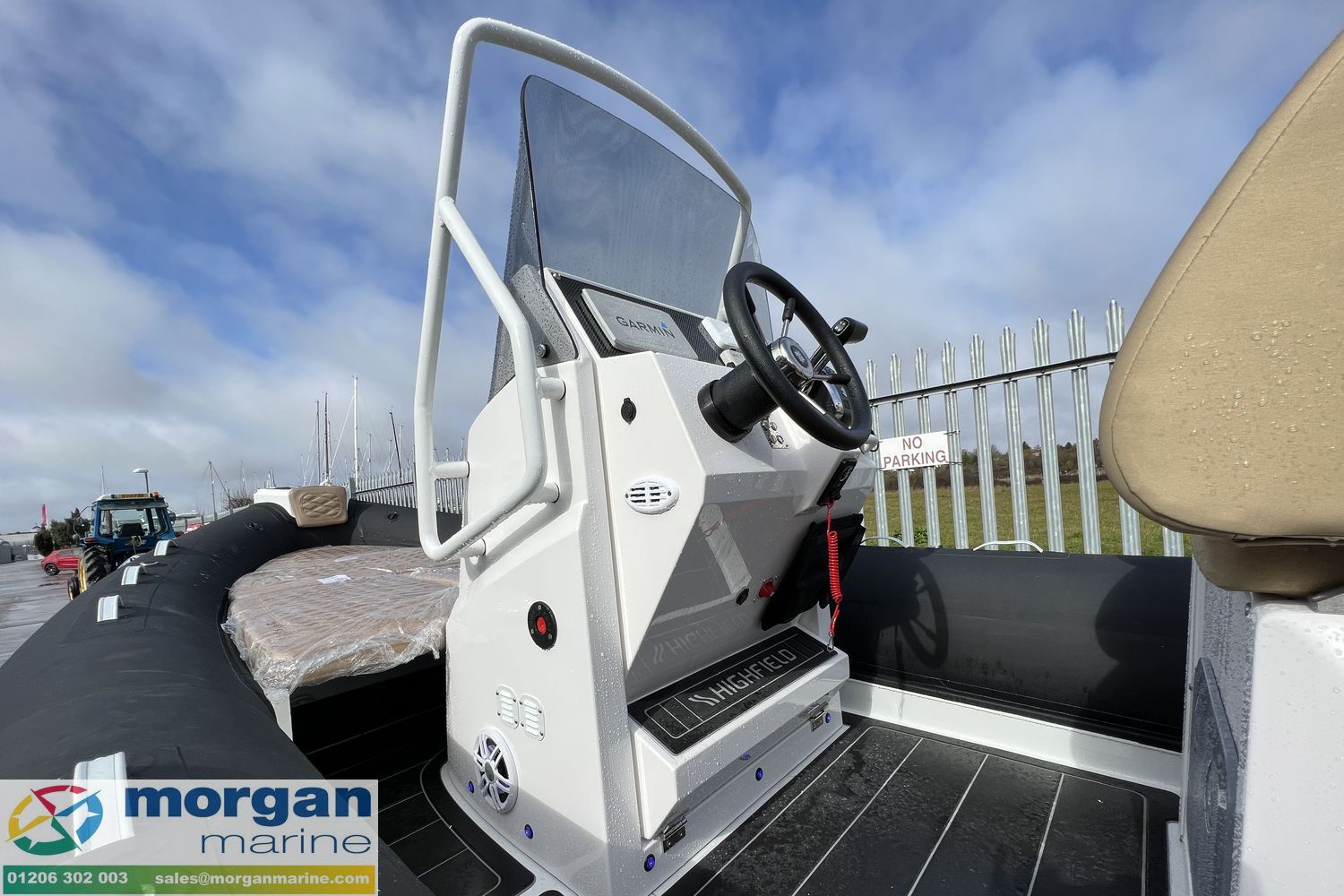 Highfield Sport 660 Hypalon – With Honda BF150 XRU