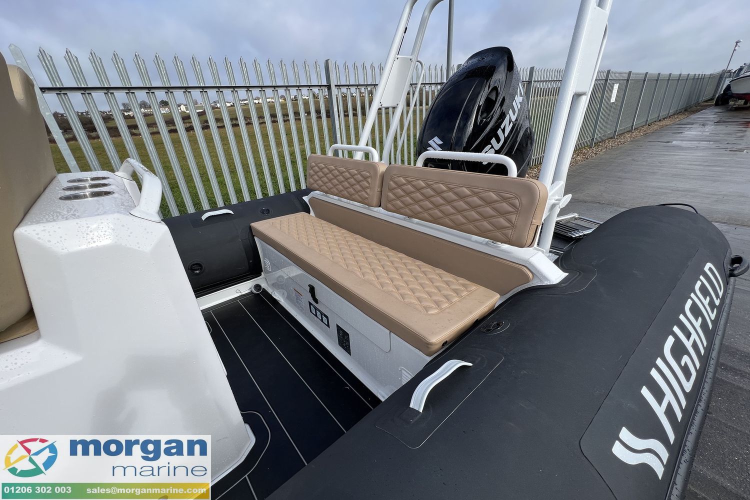 Highfield Sport 660 Hypalon – With Honda BF150 XRU