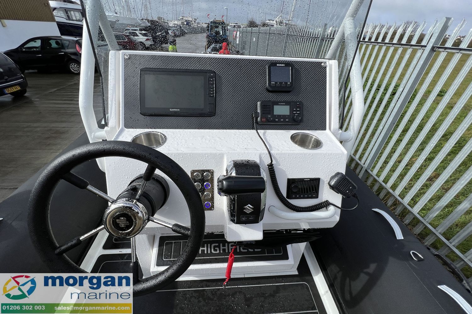 Highfield Sport 660 Hypalon – With Honda BF150 XRU