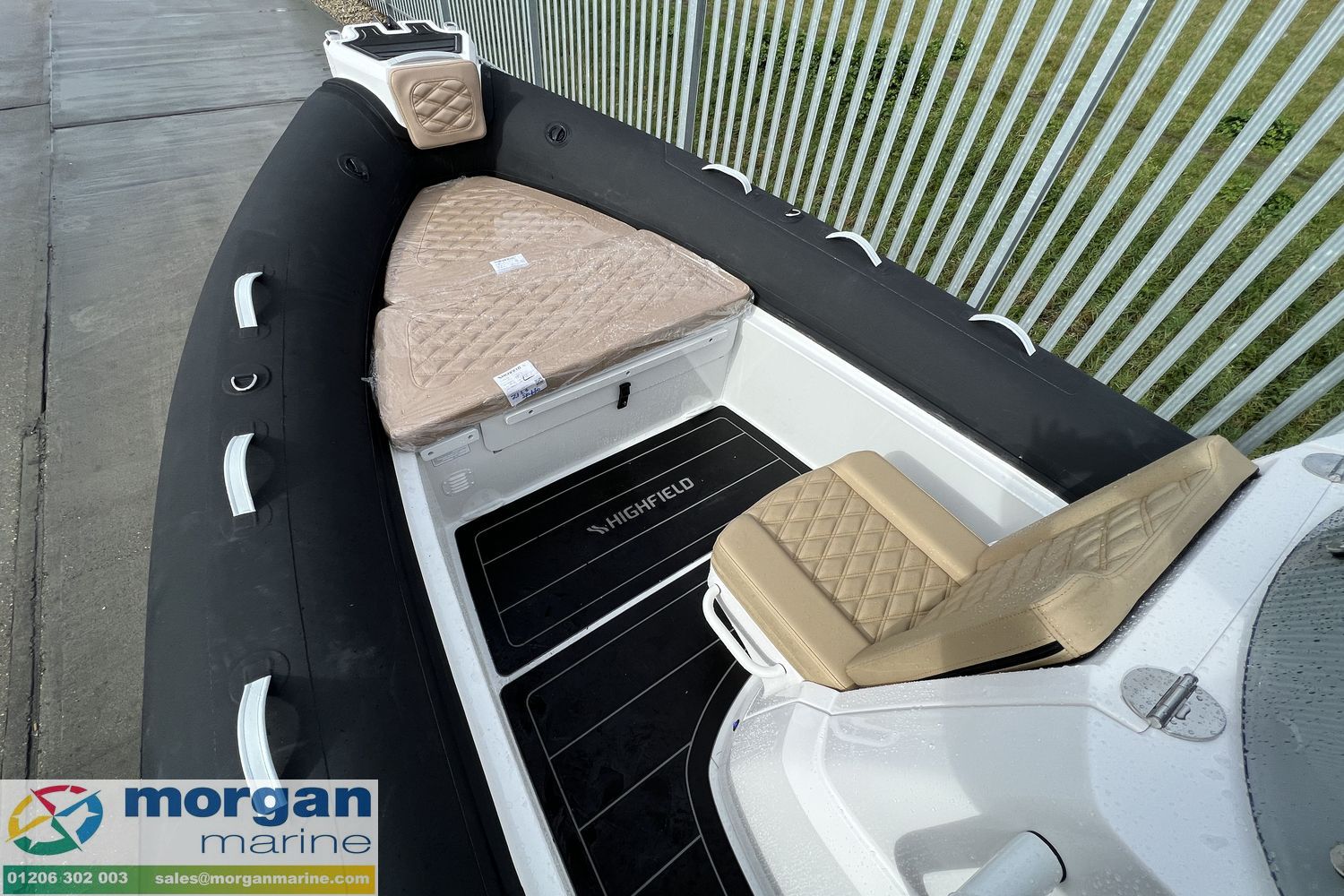 Highfield Sport 660 Hypalon – With Honda BF150 XRU