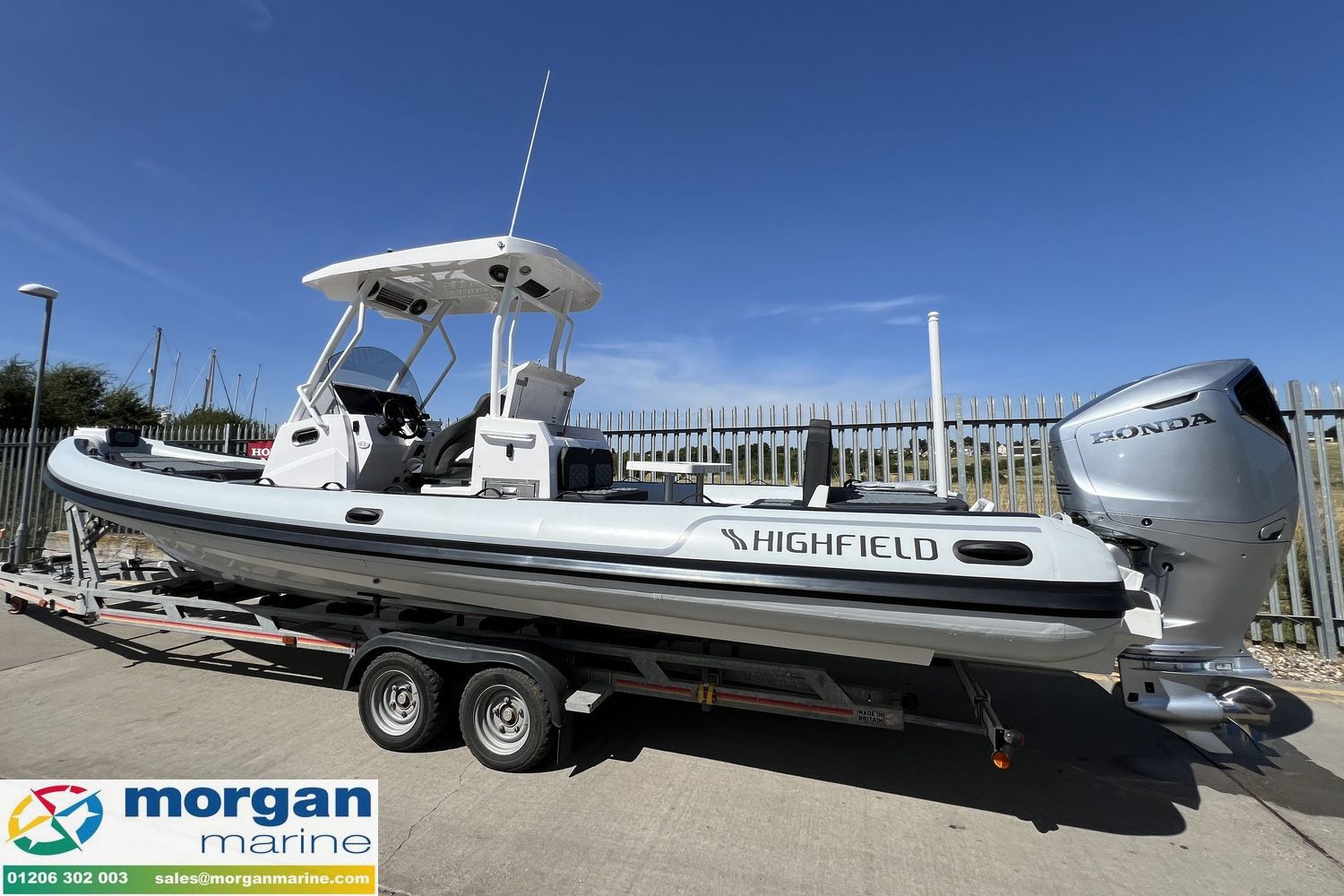 Highfield Sport 900 – with Honda BF350 DBW