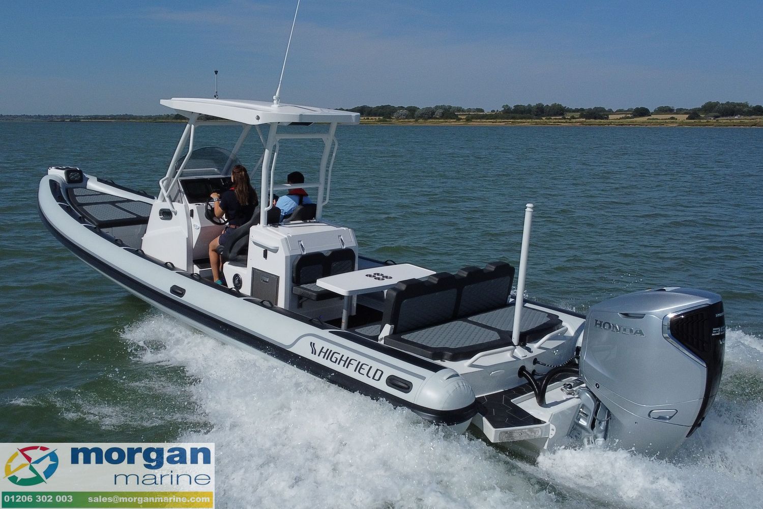 Highfield Sport 900 – with Honda BF350 DBW