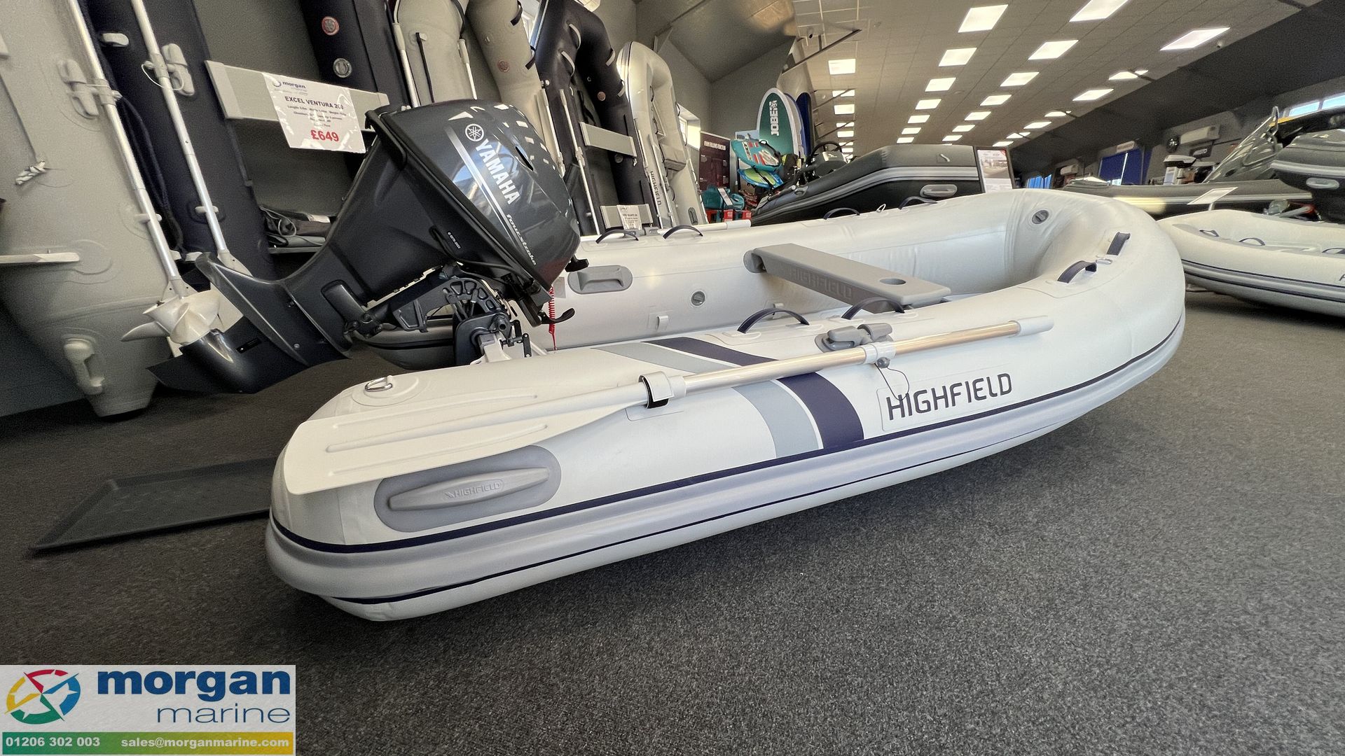 Highfield UL 310 with Yamaha F15 CMHS - 2