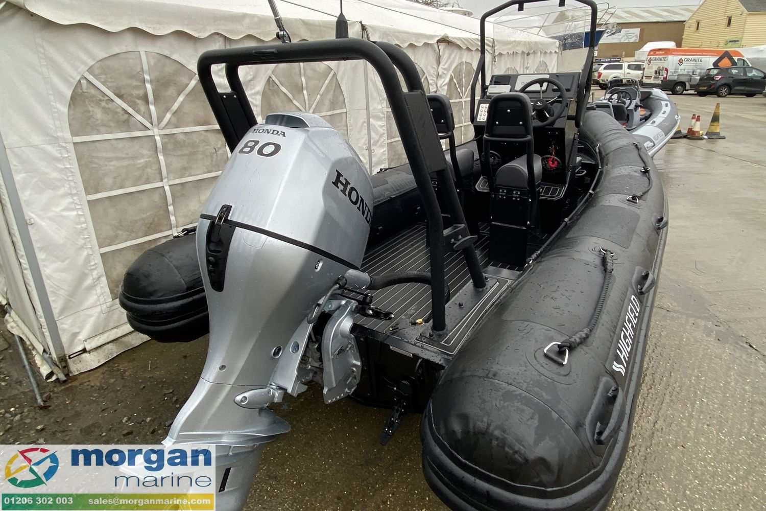 Highfield Patrol 500 – with Honda BF100 LRTU