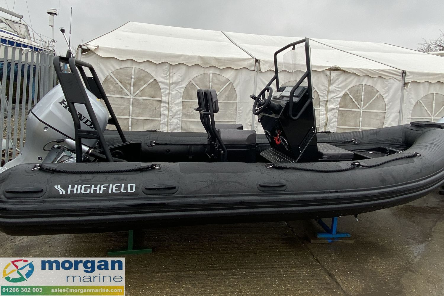 Highfield Patrol 500 – with Honda BF100 LRTU