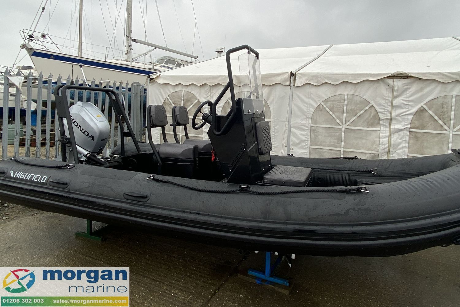 Highfield Patrol 500 – with Honda BF100 LRTU