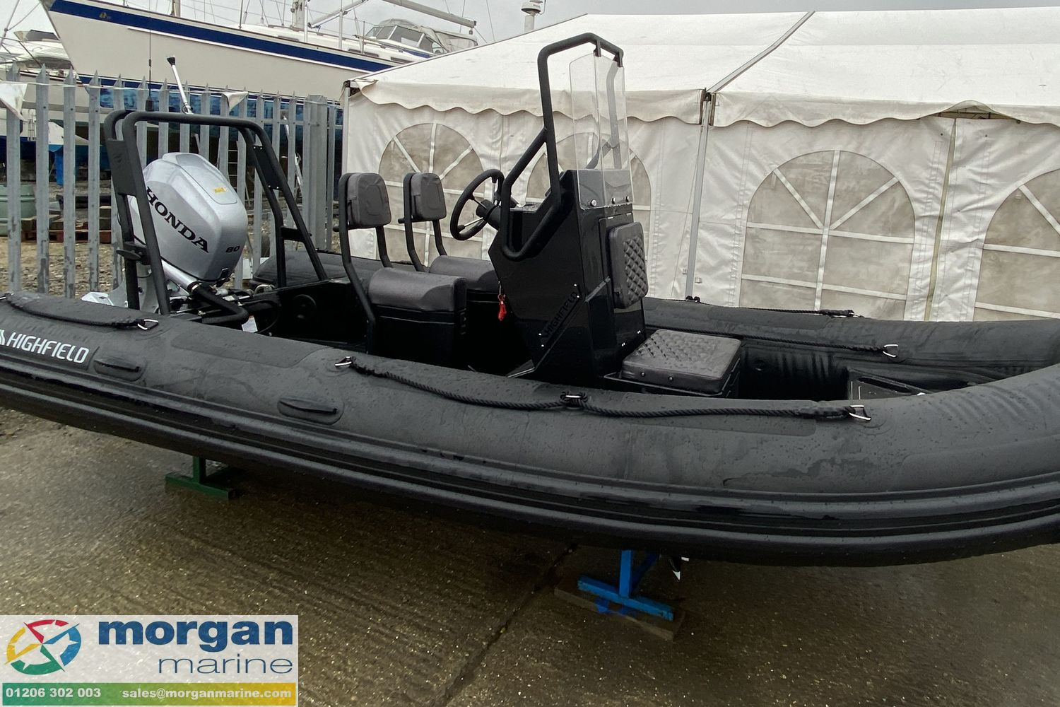 Highfield Patrol 500 – with Honda BF100 LRTU