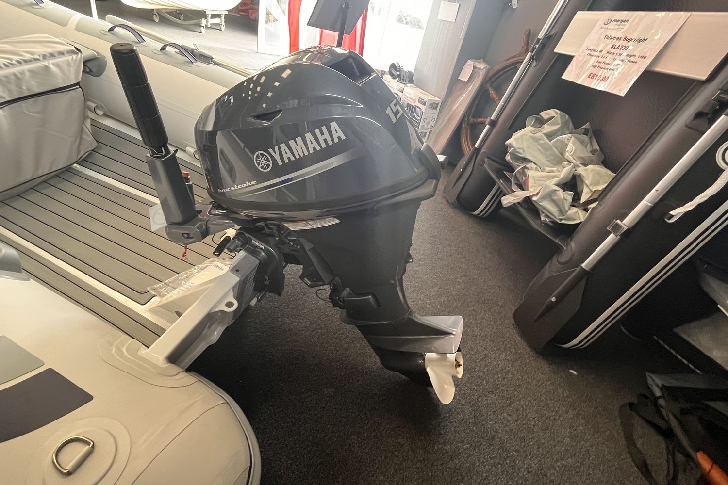 Highfield CL 310 with Yamaha F15 CMHS