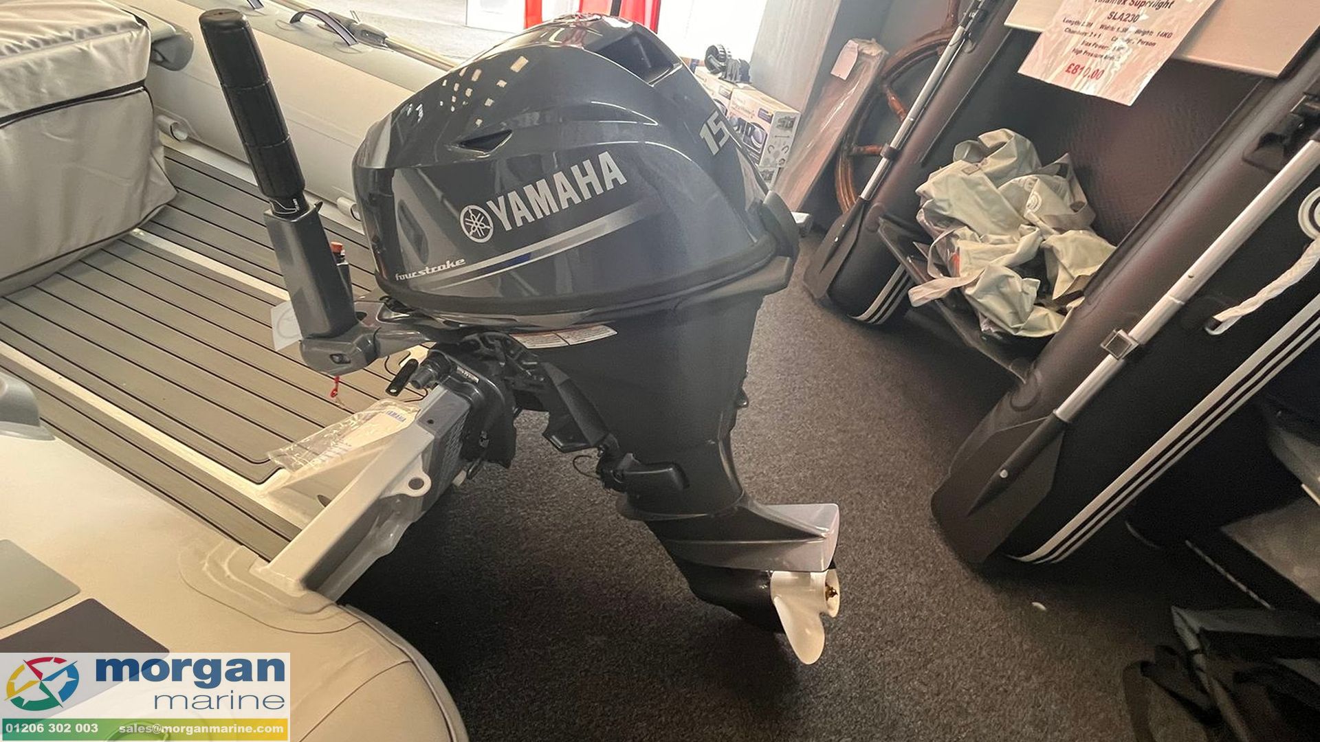 Highfield CL 310 with Yamaha F15 SMHA - 7