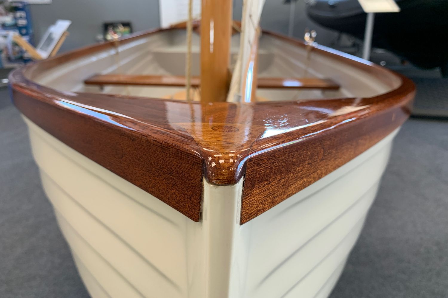 Classic sailing Dinghy