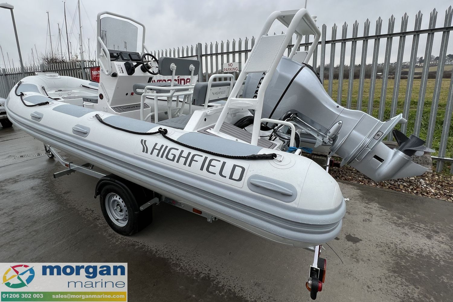 Highfield Patrol 540 – with Honda BF100