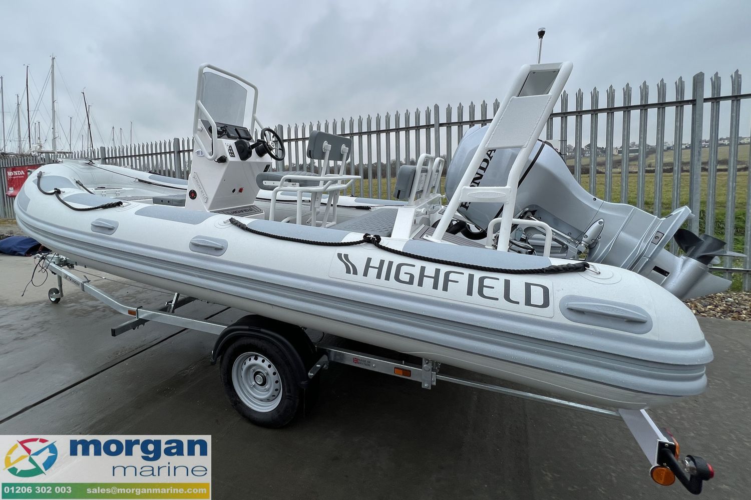 Highfield Patrol 540 – with Honda BF100