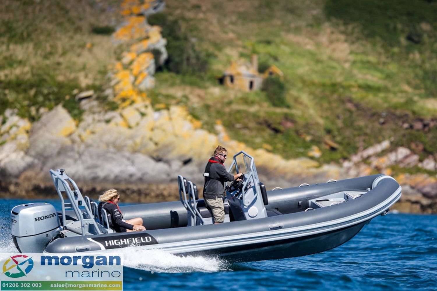Highfield Patrol 660 Hypalon – with Honda BF150