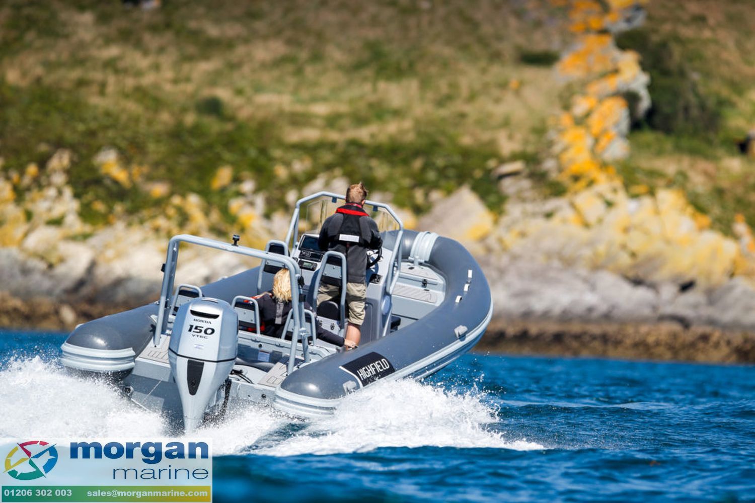 Highfield Patrol 660 Hypalon – with Honda BF150