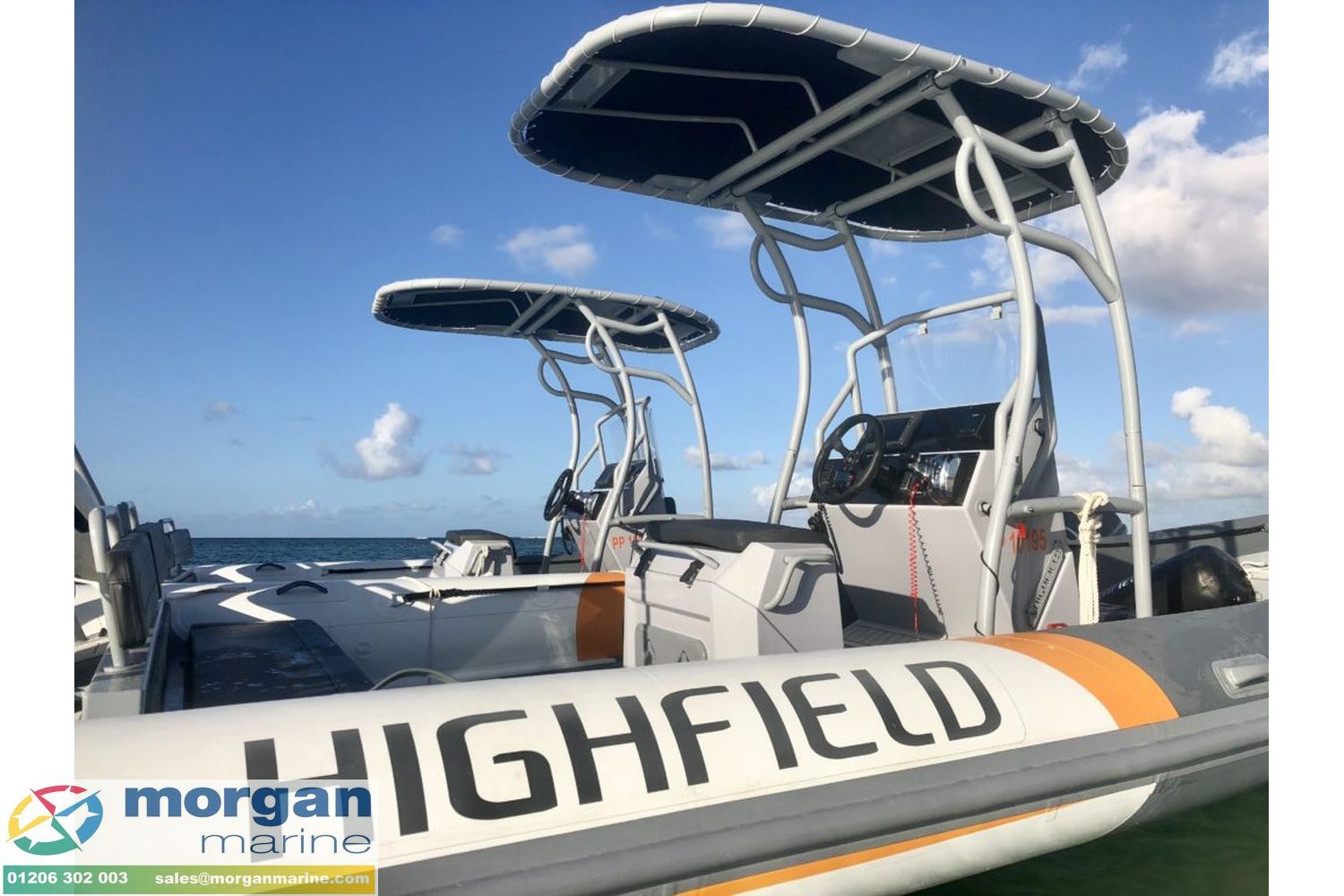 Highfield Patrol 760 Hypalon – with Honda BF200 DXRU