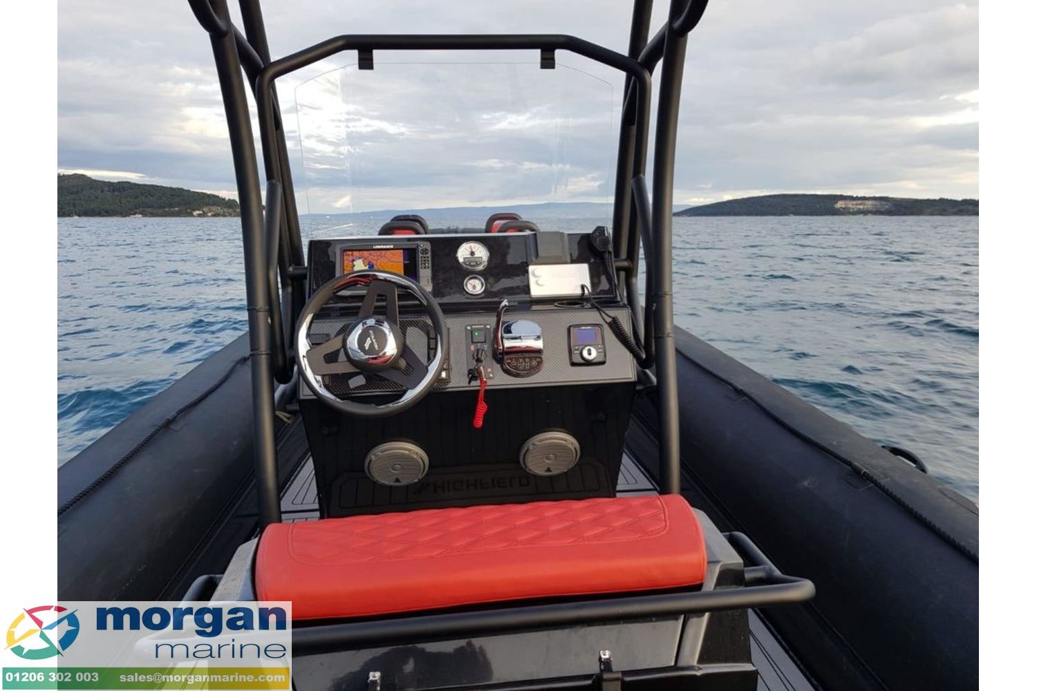 Highfield Patrol 860 Hypalon – with twin Honda BF250