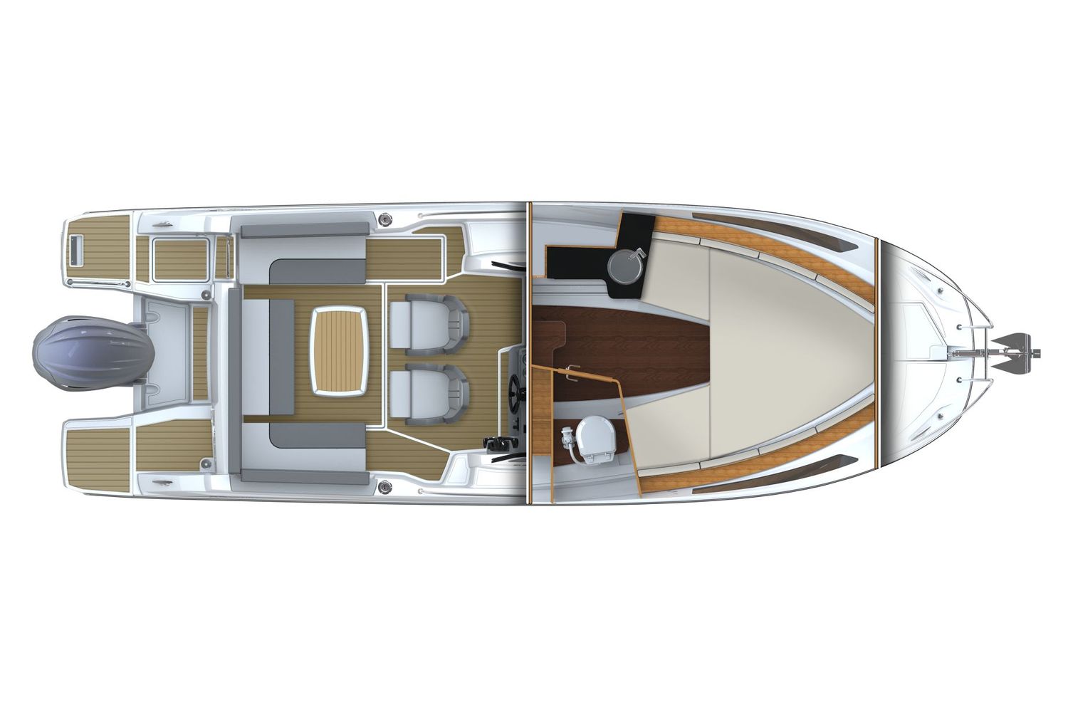 Jeanneau Cap Camarat 7.5 WA – with must have options