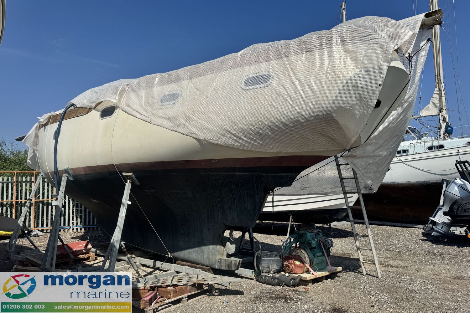 40ft Sailing Sloop yacht – Project boat