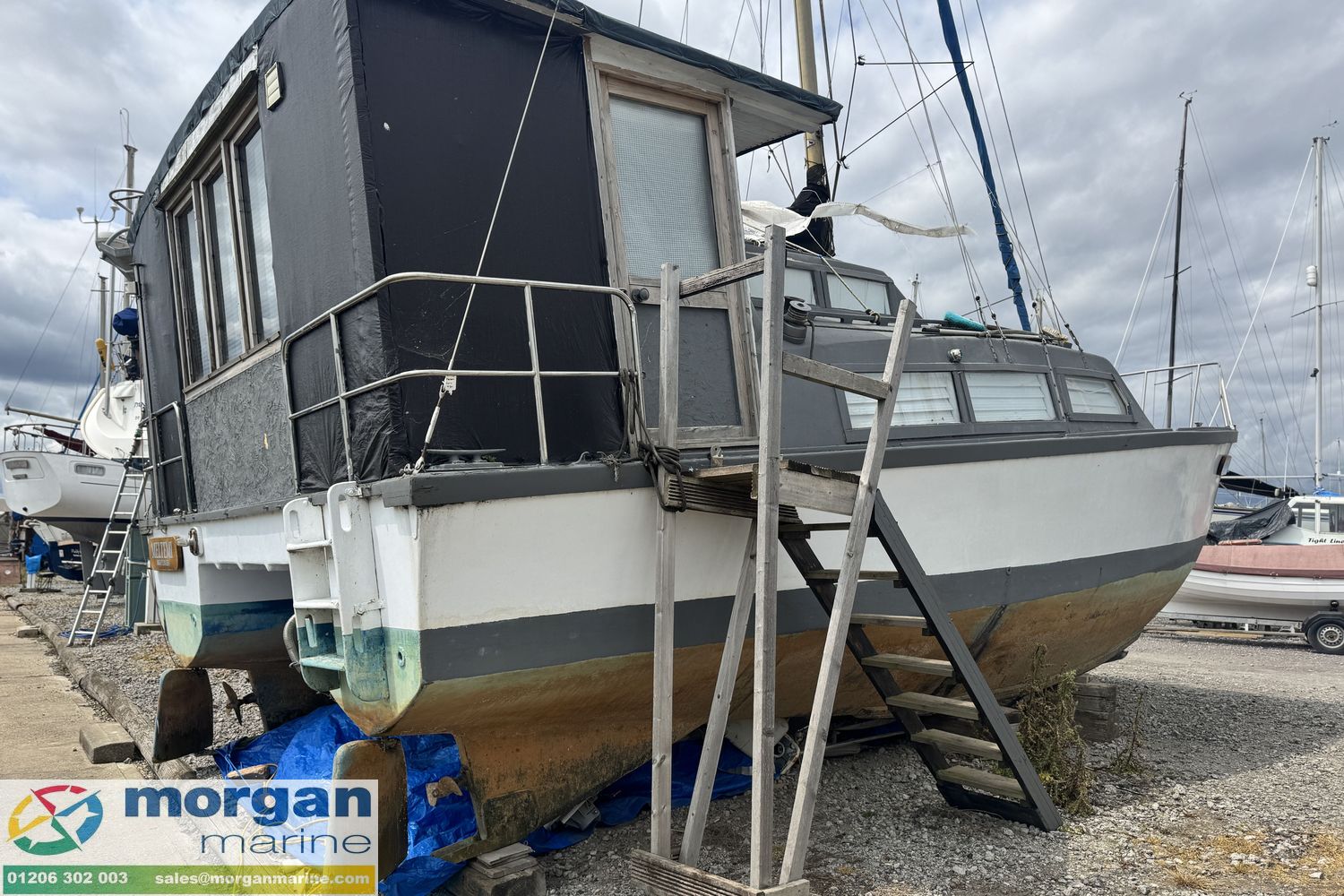 Amazon MK1 Catamaran with 2x diesel inboards