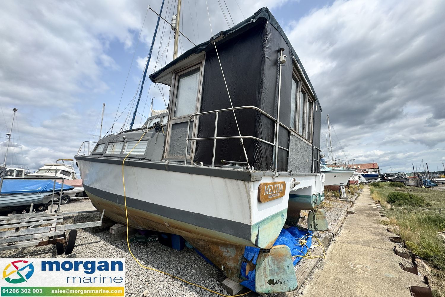 Amazon MK1 Catamaran with 2x diesel inboards