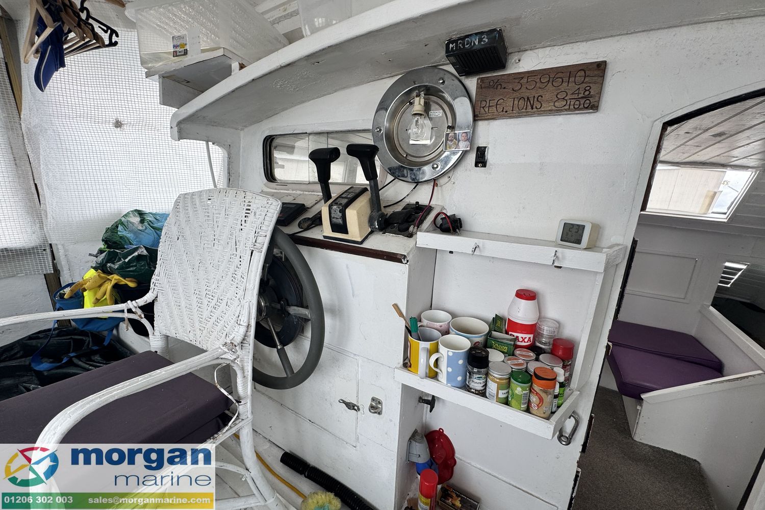 Amazon MK1 Catamaran with 2x diesel inboards