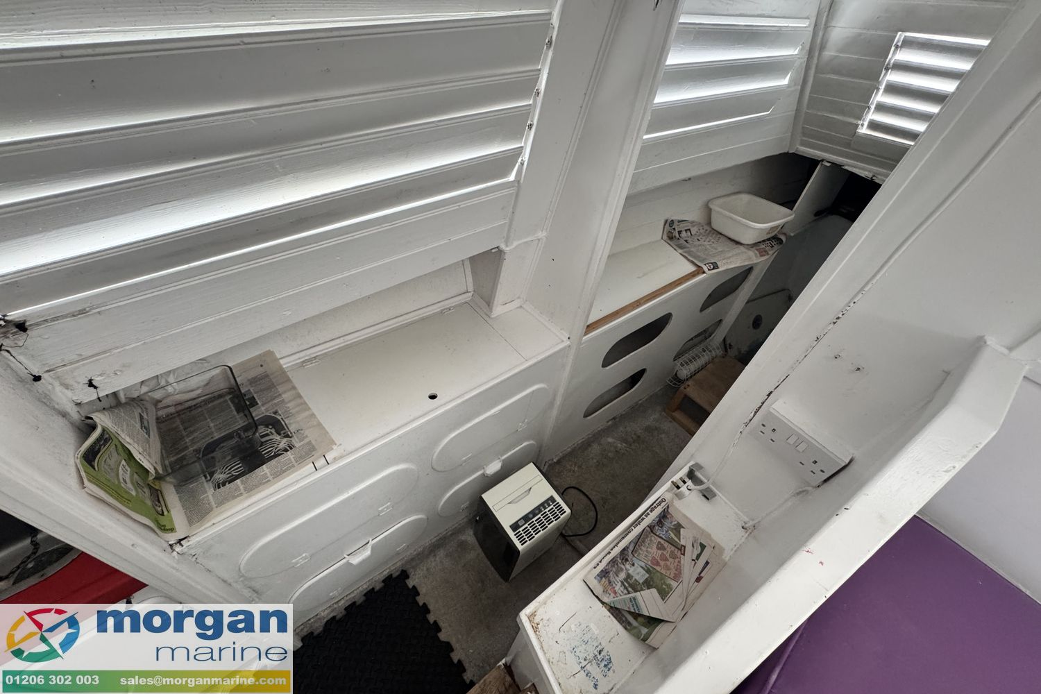 Amazon MK1 Catamaran with 2x diesel inboards