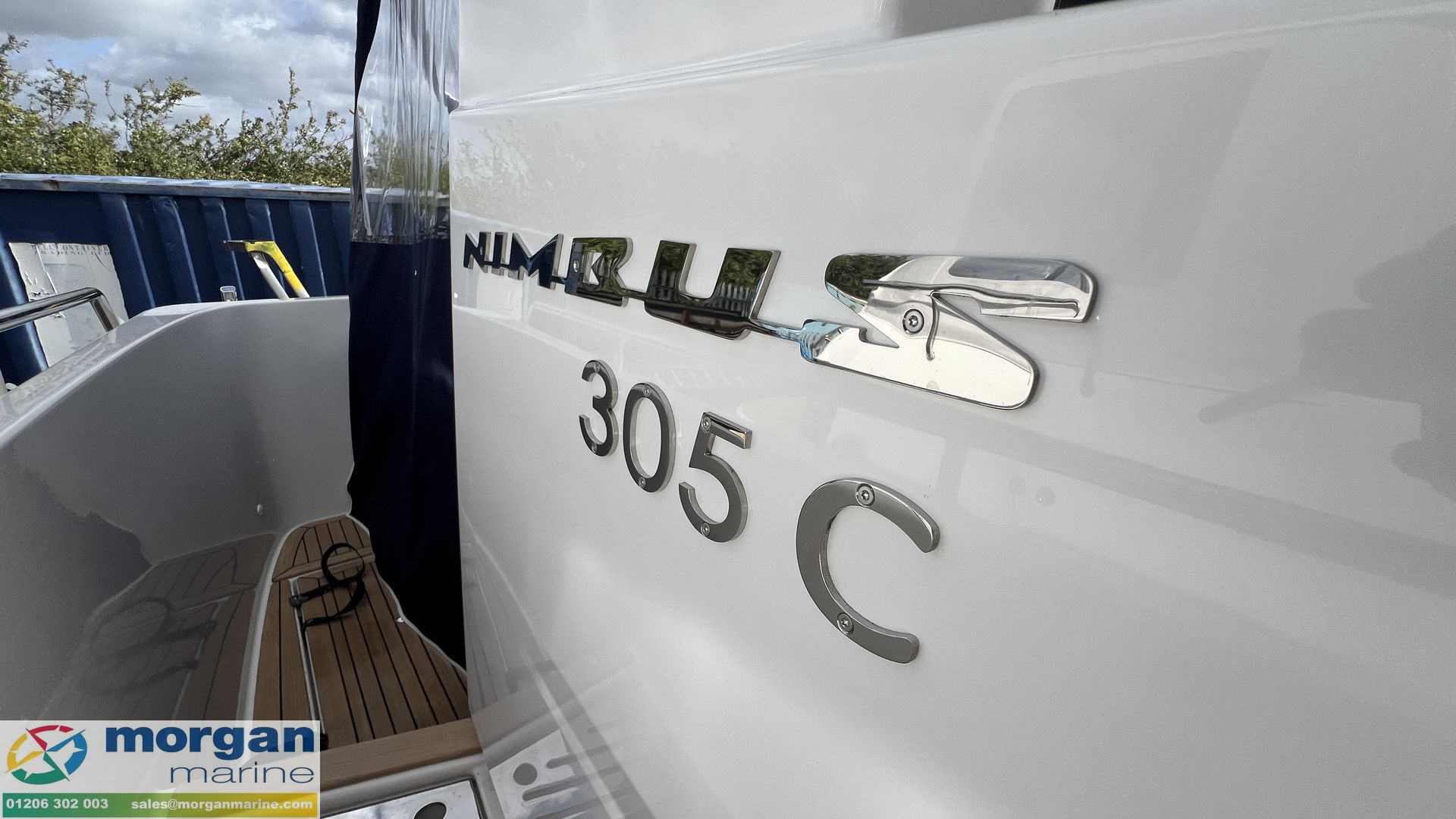 Nimbus 305 Coupe - nimbus decal