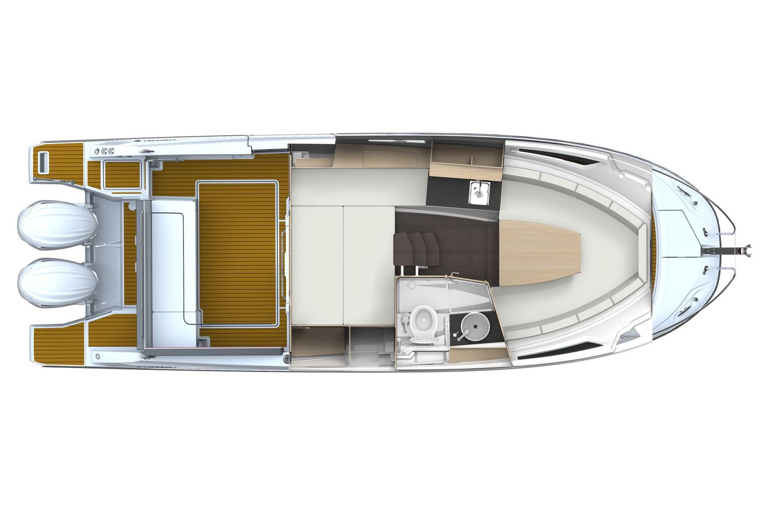 Jeanneau Cap Camarat 9.0 WA – Series 2 – with must have options – 2x Yamaha 200 SBW