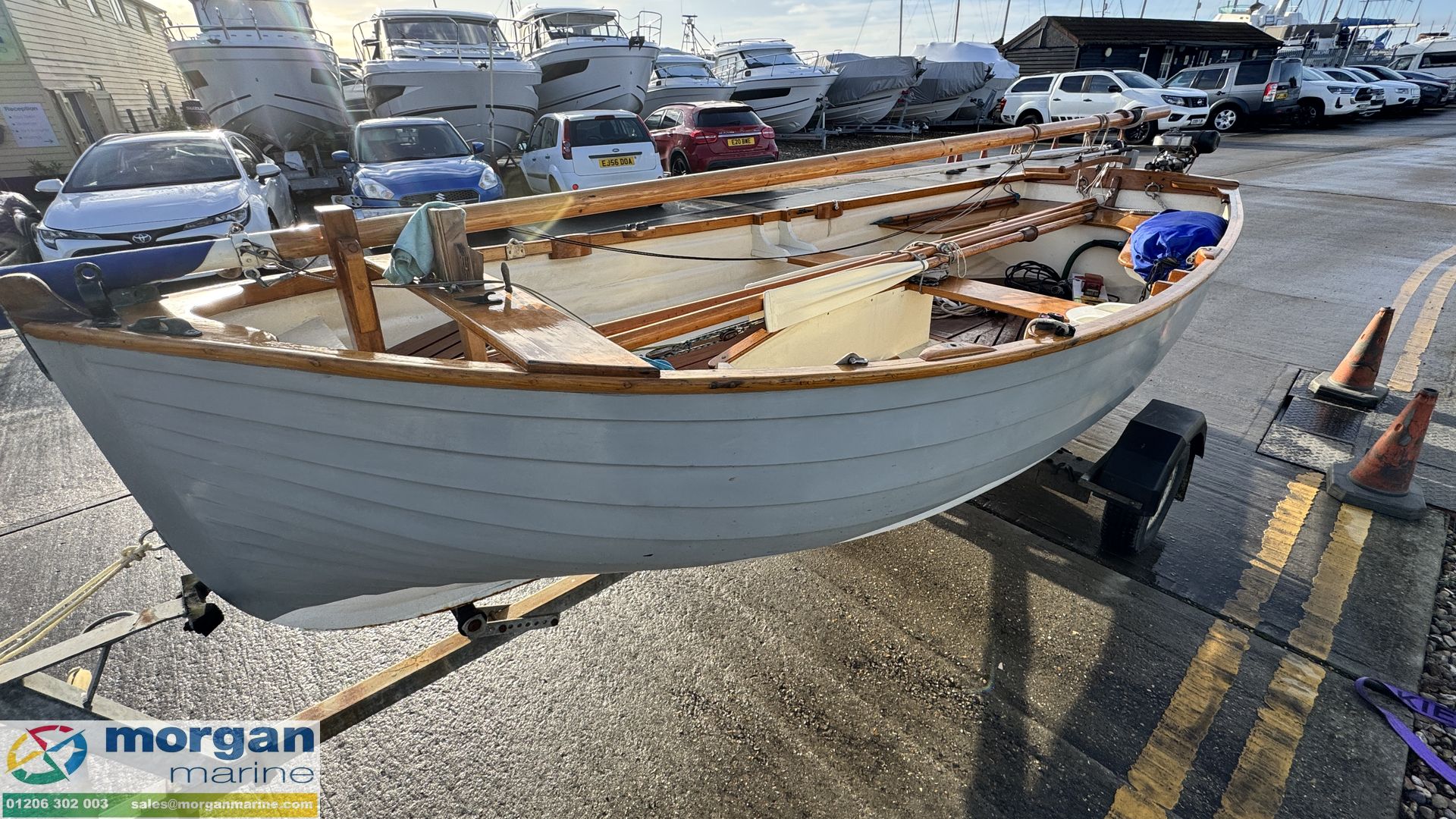 14ft Lugger sailing dinghy