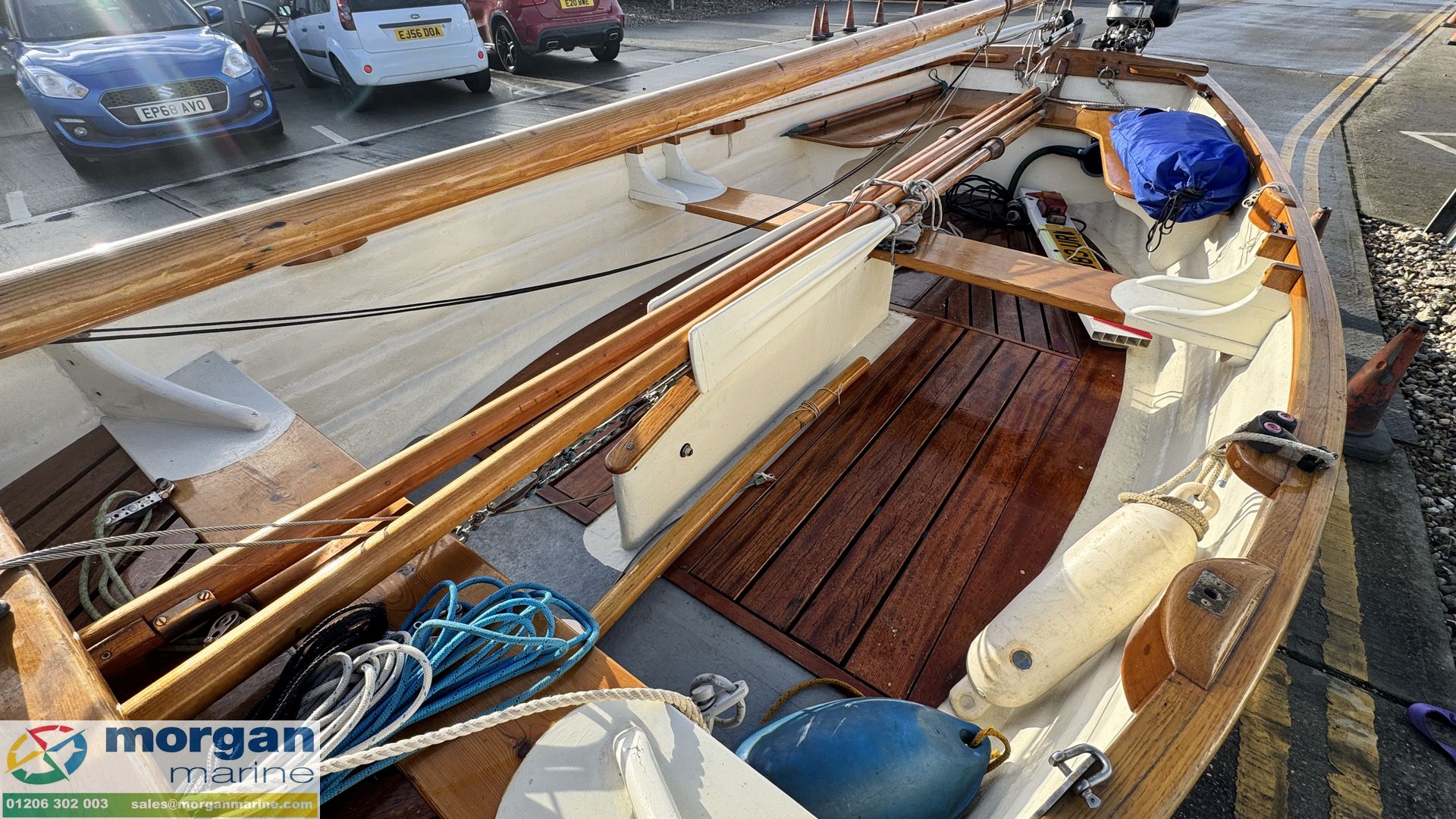 14ft Lugger sailing dinghy