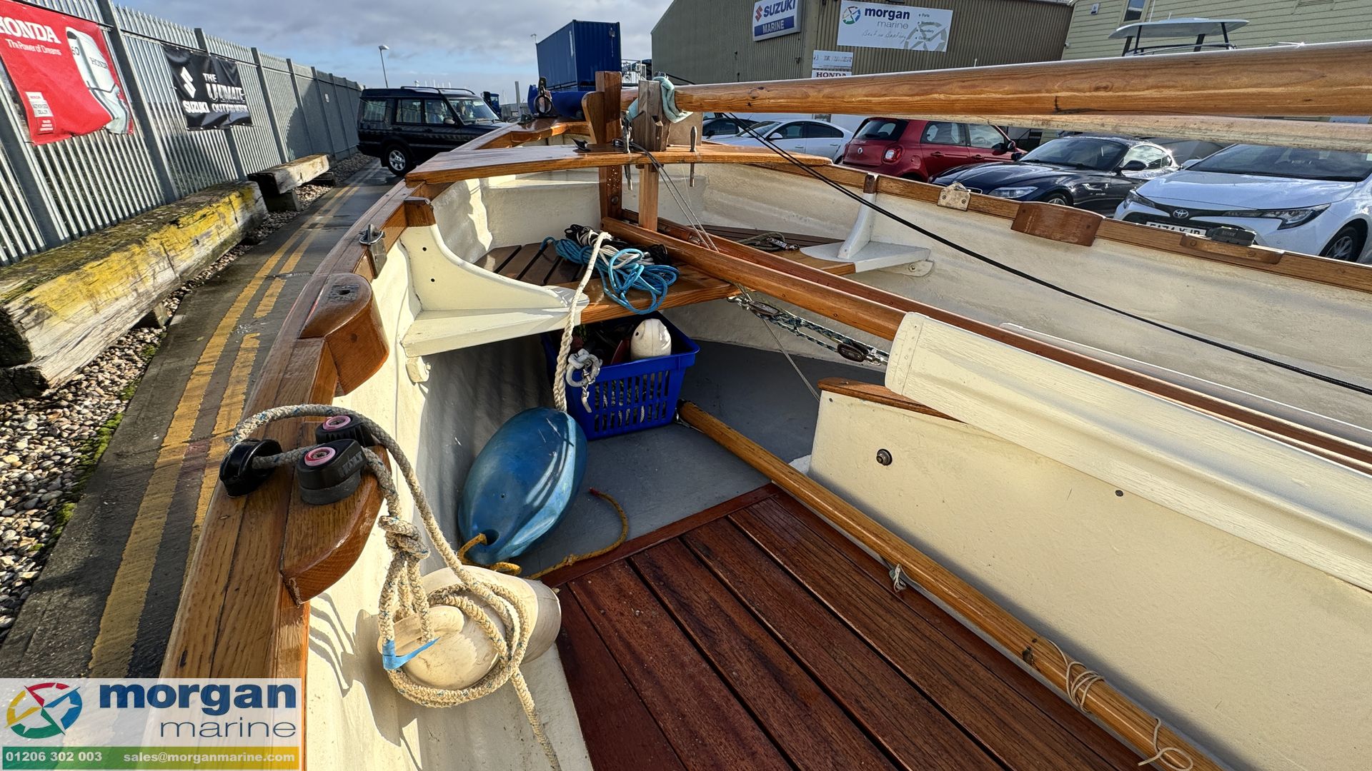14ft Lugger sailing dinghy