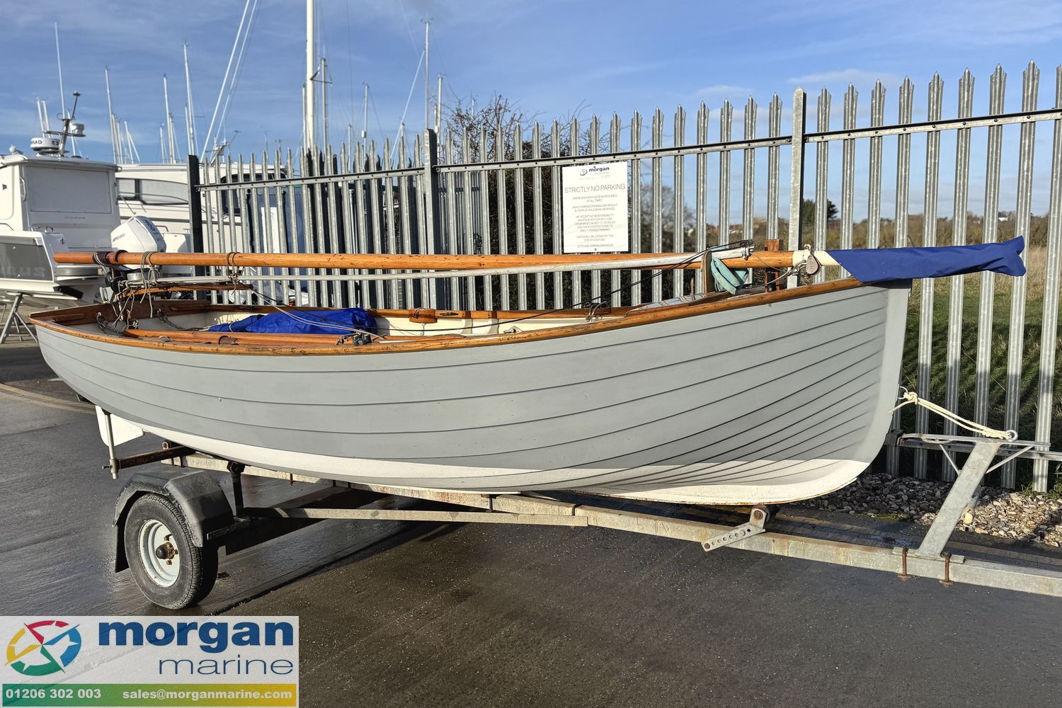 14ft Lugger sailing dinghy