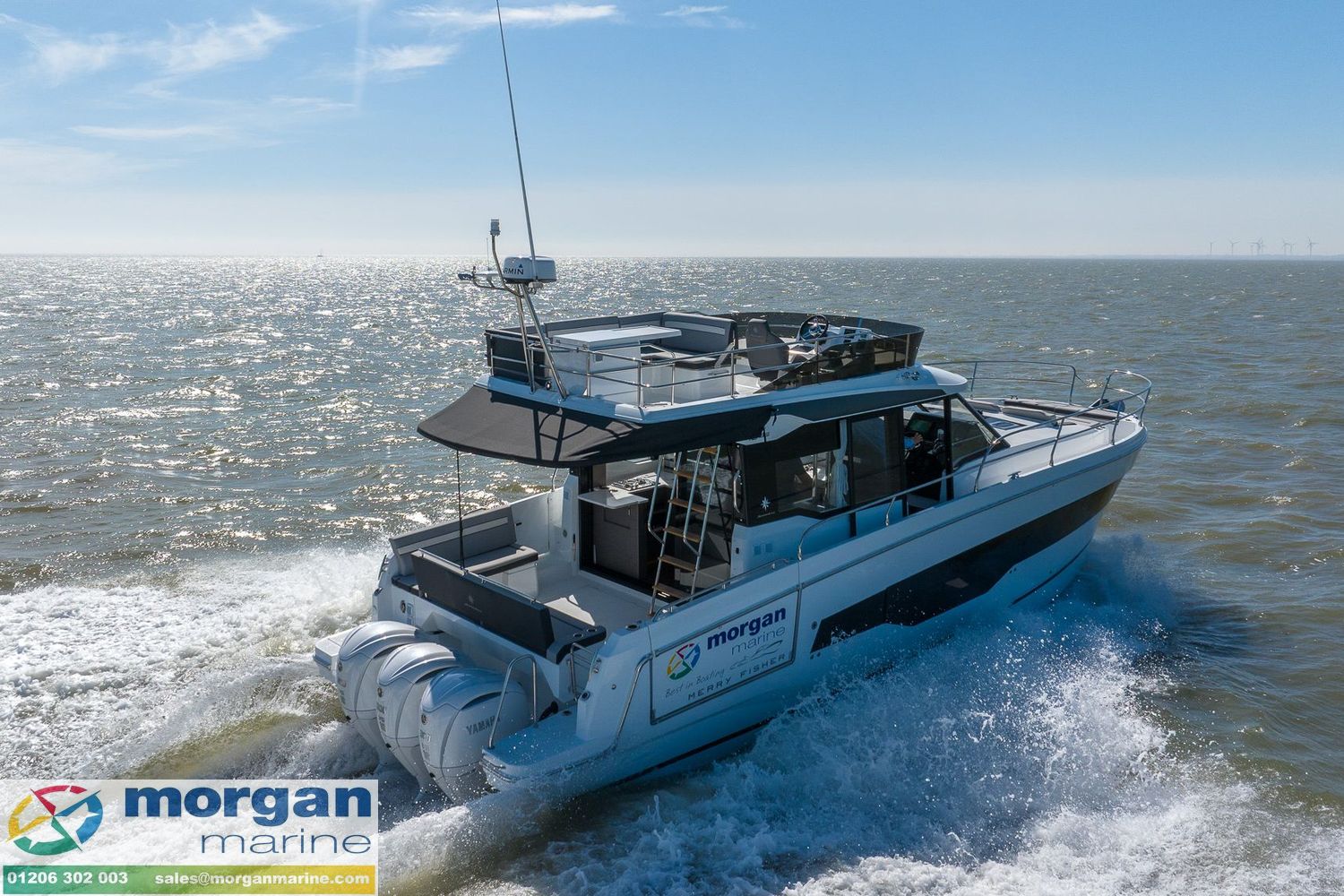 Jeanneau Merry Fisher 1295 Fly – with must have options