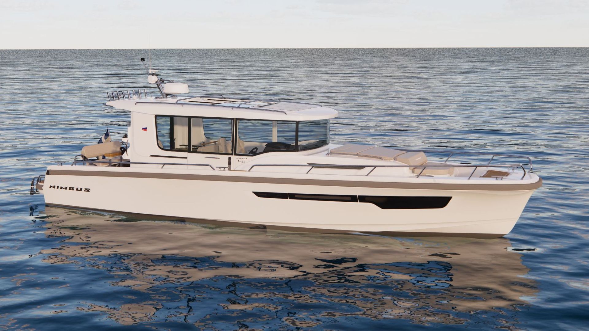 Nimbus Commuter 12 - on the water