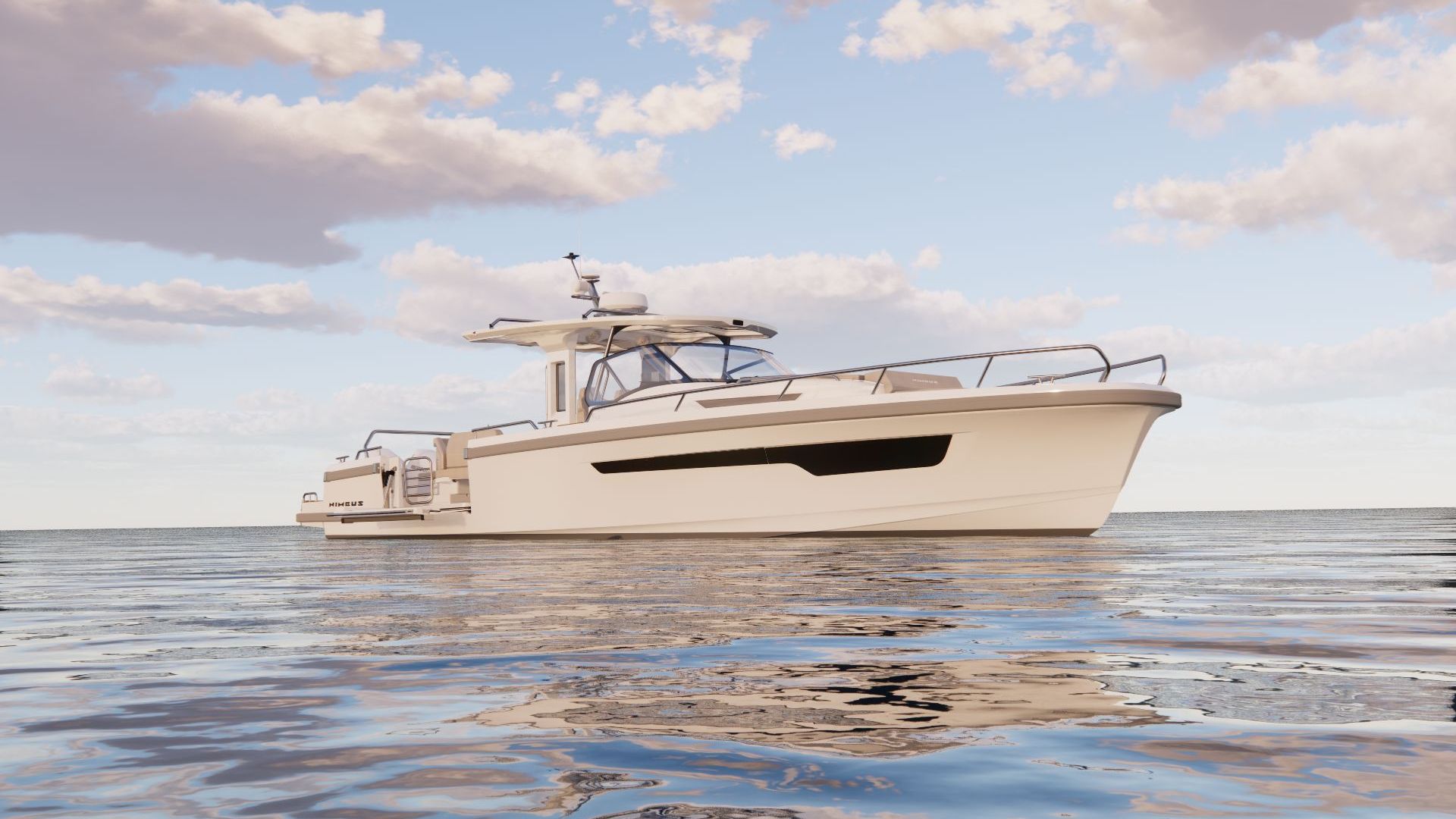 Nimbus Tender 12 - on the water