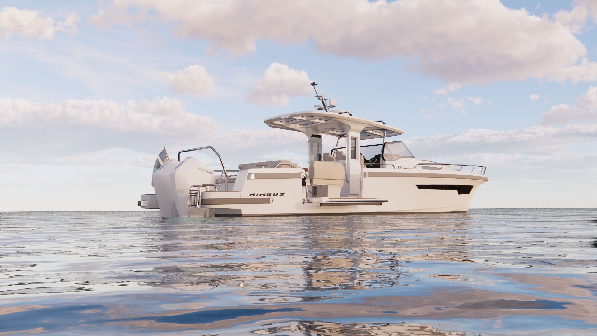 Nimbus Tender 12 - starboard side aft