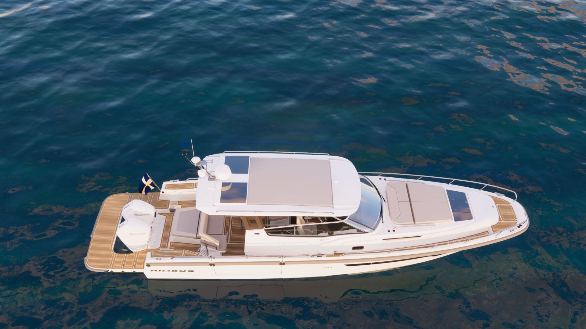 Nimbus Weekender 12 - with T-top roof