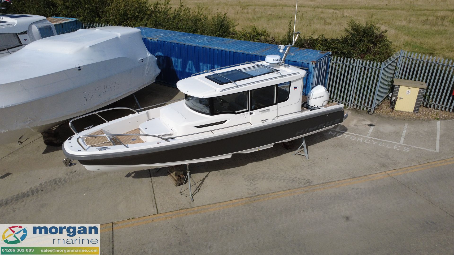 Nimbus C9 - overhead view port side