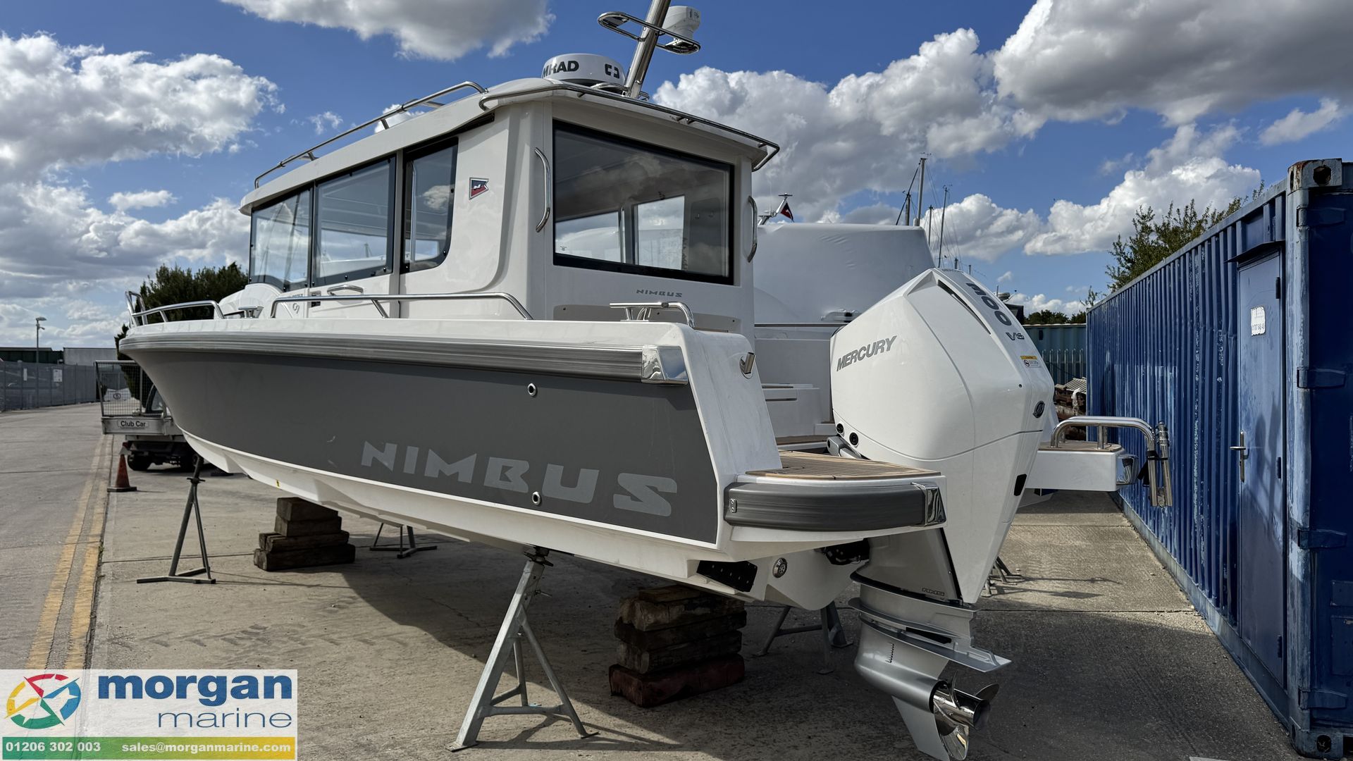 Nimbus C9 - port side aft