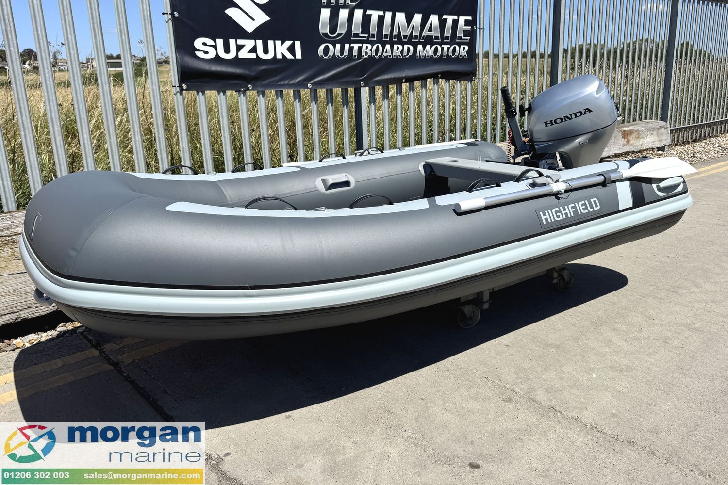 Highfield Classic 310 with Honda BF20 SHU -