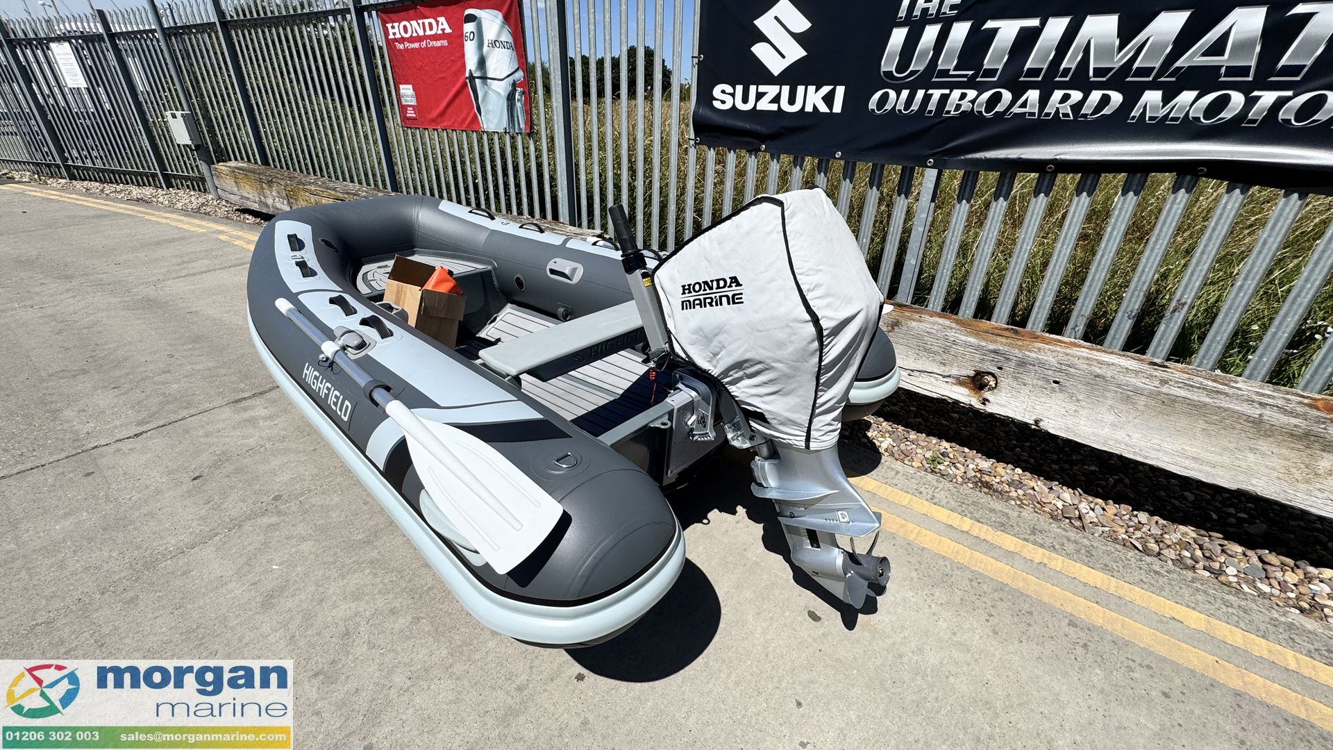 Highfield Classic 310 with Honda BF20 SHU -