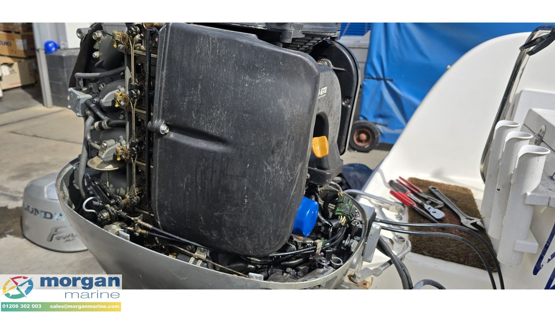 Honda BF75hp Outboard engine