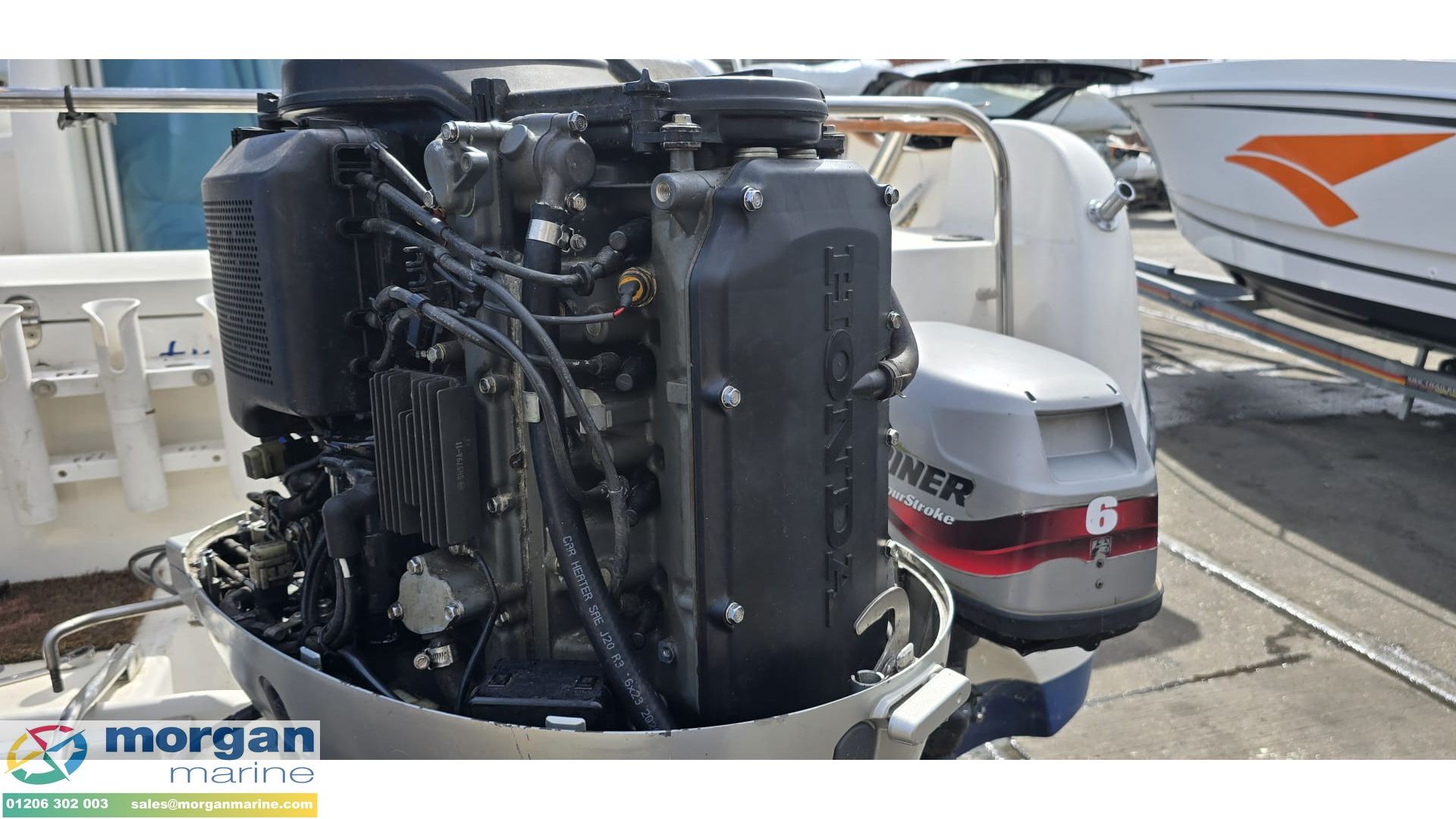 Honda BF75hp Outboard engine