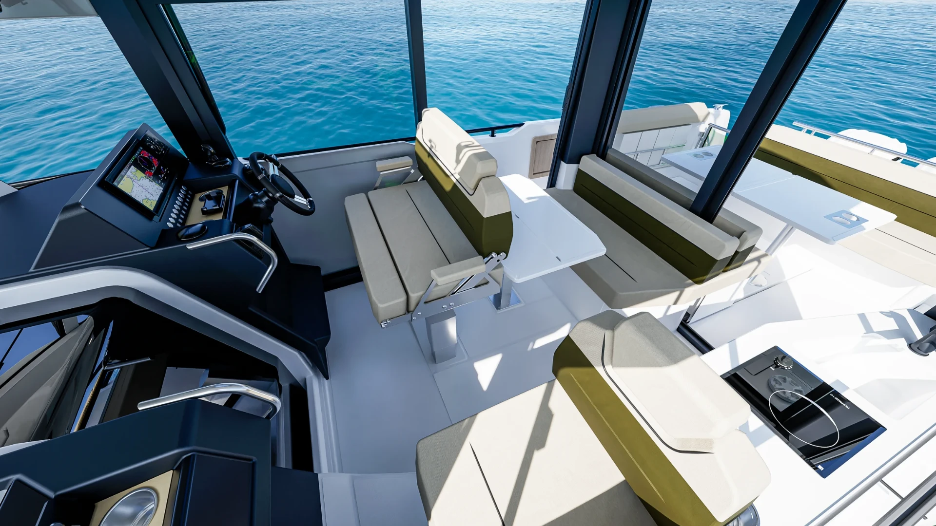 Jeanneau EX34 Layout