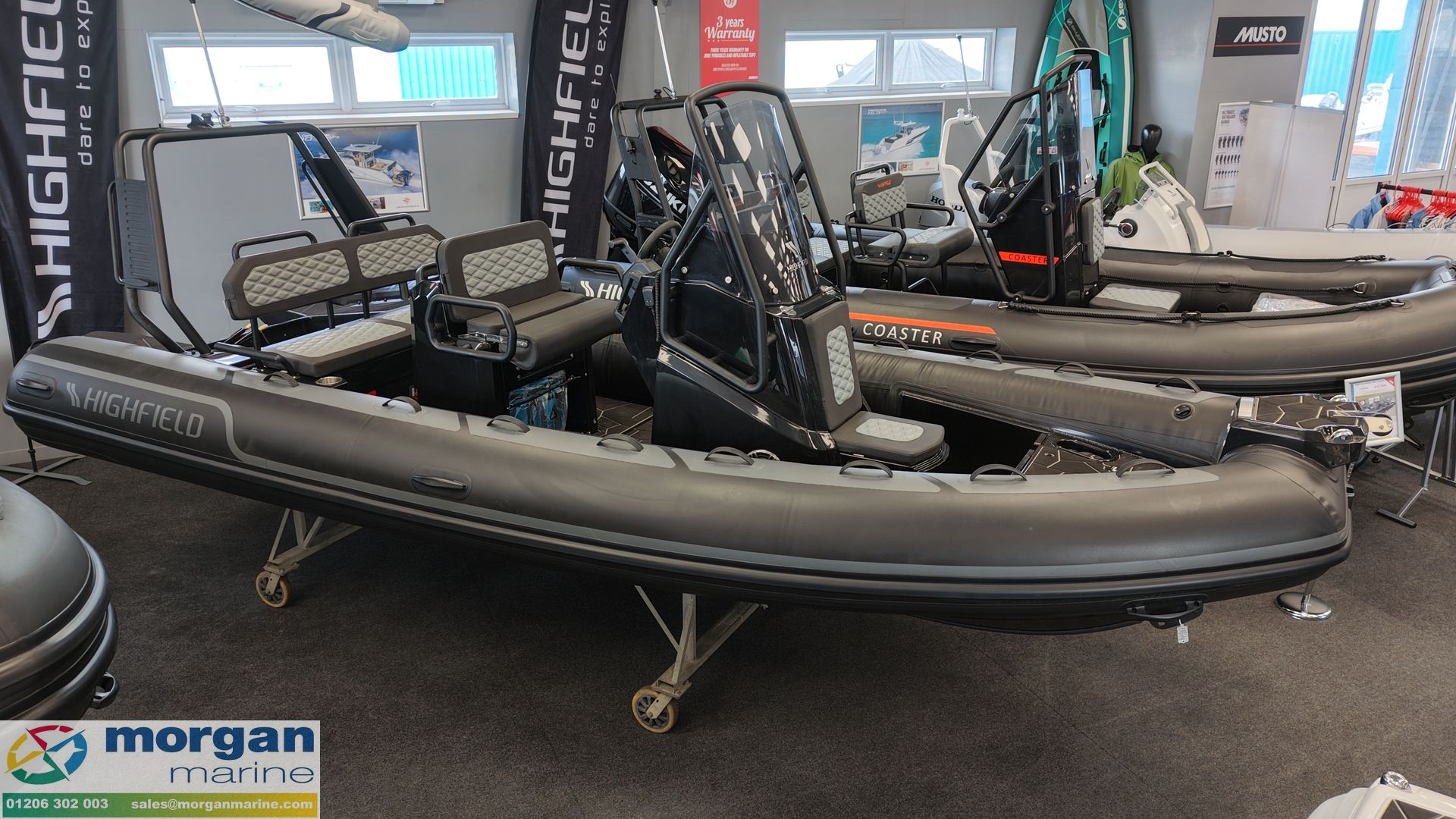 Highfield Sport 560 with Honda BF100 XTRU - 2